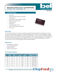 Datasheet S7DB-07A manufacturer BEL Fuse