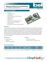 Datasheet S7DC-16D120 manufacturer BEL Fuse