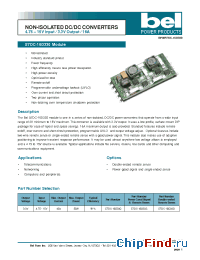 Datasheet S7DC-16D330 manufacturer BEL Fuse