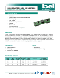 Datasheet V7PB-06B manufacturer BEL Fuse