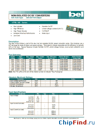 Datasheet V7PB-10D33L manufacturer BEL Fuse