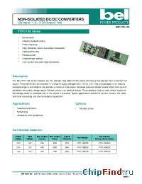 Datasheet V7PC-10A250 manufacturer BEL Fuse