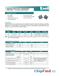 Datasheet X7AH-01C manufacturer BEL Fuse