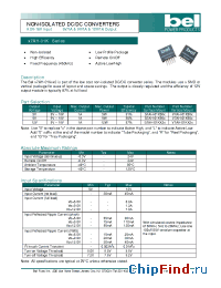 Datasheet X7AH-01K manufacturer BEL Fuse