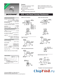 Datasheet 3319W-1-103 manufacturer Bourns