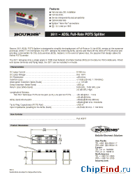 Datasheet 3611 manufacturer Bourns