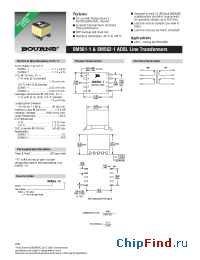 Datasheet SM561-1E manufacturer Bourns