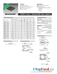 Datasheet SRR4011-R47YL manufacturer Bourns