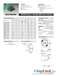 Datasheet SRR7032-3R3M manufacturer Bourns
