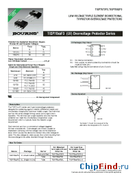 Datasheet TISP7072F3DR manufacturer Bourns
