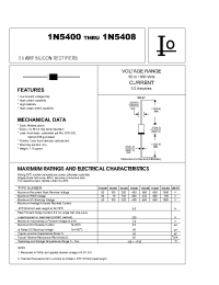 Datasheet 1N5408 manufacturer Bytes