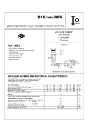 Datasheet B8S manufacturer Bytes