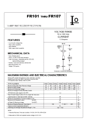 Datasheet FR106 manufacturer Bytes