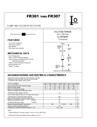 Datasheet FR301 manufacturer Bytes