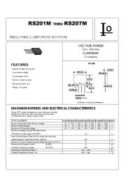 Datasheet RS206M manufacturer Bytes