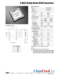 Datasheet 12D5.1000CD manufacturer Calex
