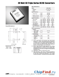 Datasheet 48T12.5CD manufacturer Calex