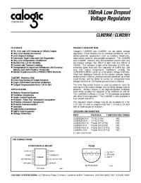 Datasheet CLM2950AC manufacturer Calogic