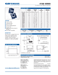 Datasheet 416R8 manufacturer C&D
