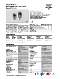 Datasheet EP5520NPAP-1 manufacturer Carlo Gavazzi