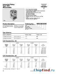Datasheet RCP11003120VAC manufacturer Carlo Gavazzi
