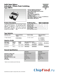 Datasheet RM1C60D25 manufacturer Carlo Gavazzi