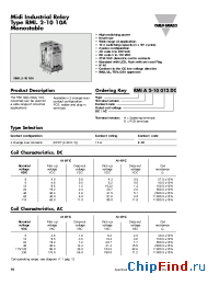 Datasheet RMIA002B012DC manufacturer Carlo Gavazzi