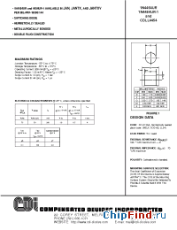 Datasheet 1N4454UR manufacturer CDI Diodes