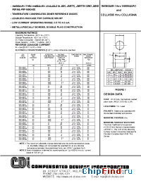 Datasheet 1N4573AUR-1 manufacturer CDI Diodes