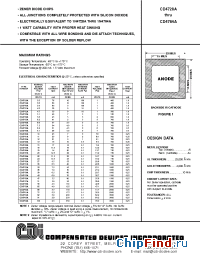 Datasheet CD4728A manufacturer CDI Diodes