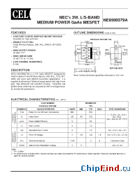 Datasheet NE6500379A-EV manufacturer CEL