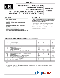 Datasheet NX8563LA461-CC manufacturer CEL