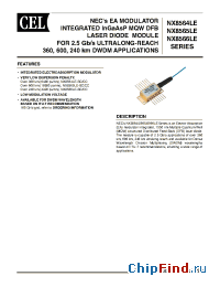 Datasheet NX8564LE853-BC manufacturer CEL