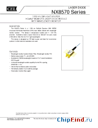 Datasheet NX8570SC303-BA manufacturer CEL