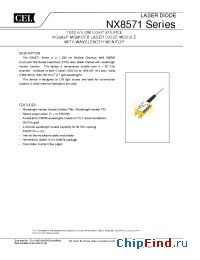 Datasheet NX8571SC393D-BA manufacturer CEL