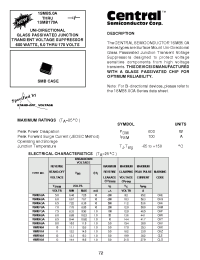 Datasheet 1SMB11A manufacturer Central