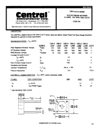 Datasheet CBR10-J010 manufacturer Central