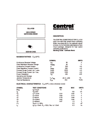 Datasheet CLL4150 manufacturer Central