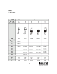 Datasheet CS39-4N manufacturer Central