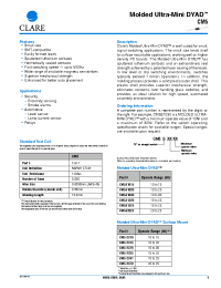 Datasheet CM5-2325 manufacturer Clare