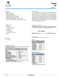 Datasheet FR2S1015 manufacturer Clare