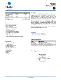 Datasheet PM1204STR manufacturer Clare