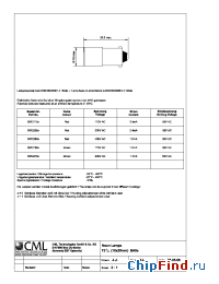 Datasheet 0912115X manufacturer CML