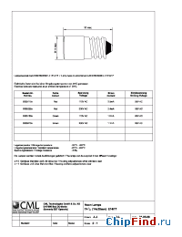Datasheet 0955155X manufacturer CML