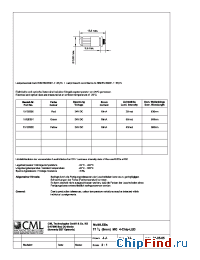 Datasheet 15120352 manufacturer CML