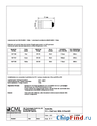 Datasheet 18271350 manufacturer CML