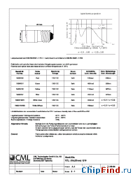 Datasheet 18609132 manufacturer CML
