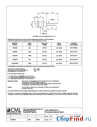 Datasheet 1902X003 manufacturer CML