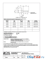 Datasheet 1903X005 manufacturer CML