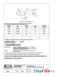 Datasheet 1903X354 manufacturer CML